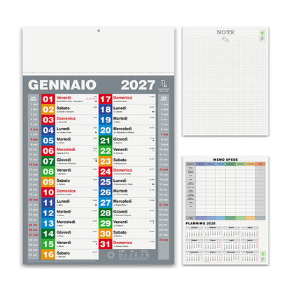 Calendario olandese Block 2027 PA420